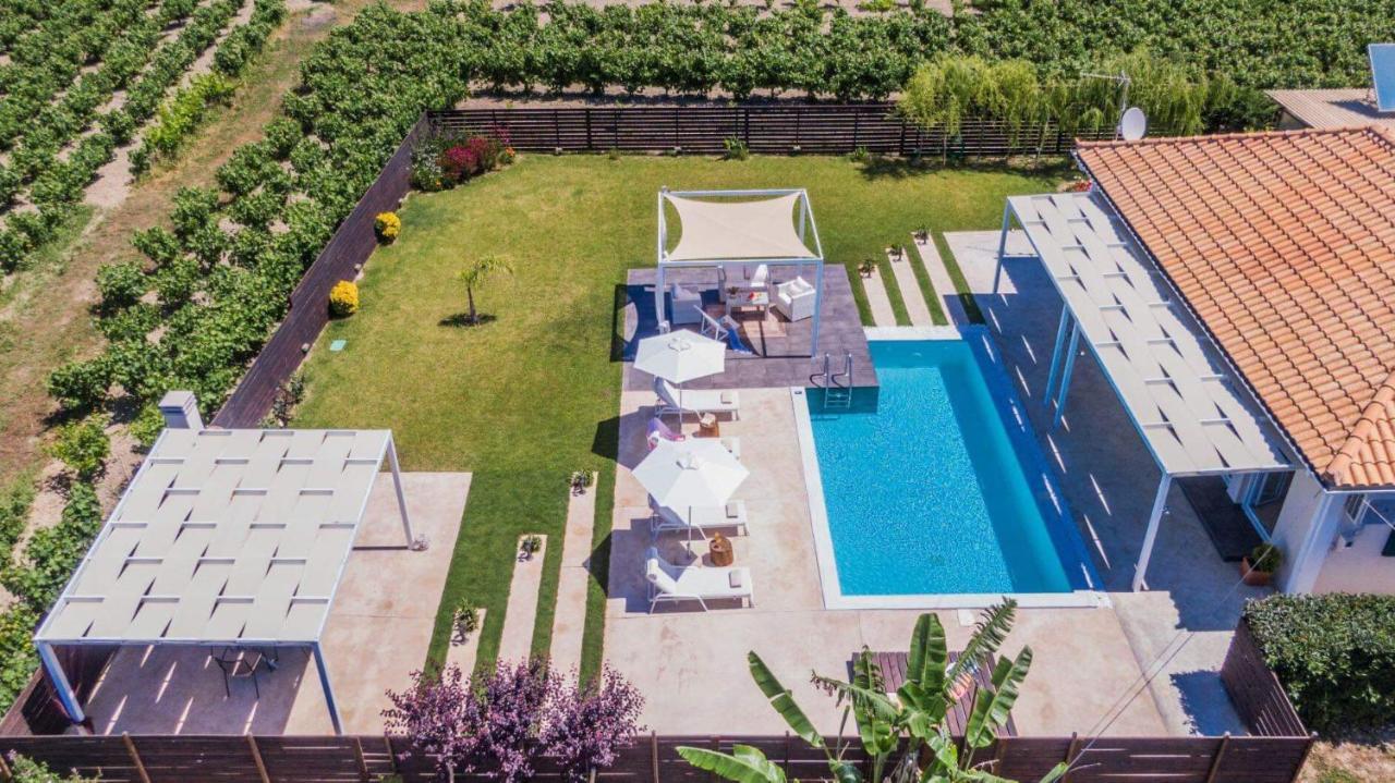 Madini Luxury Villa With Private Heated Pool Vanato Esterno foto