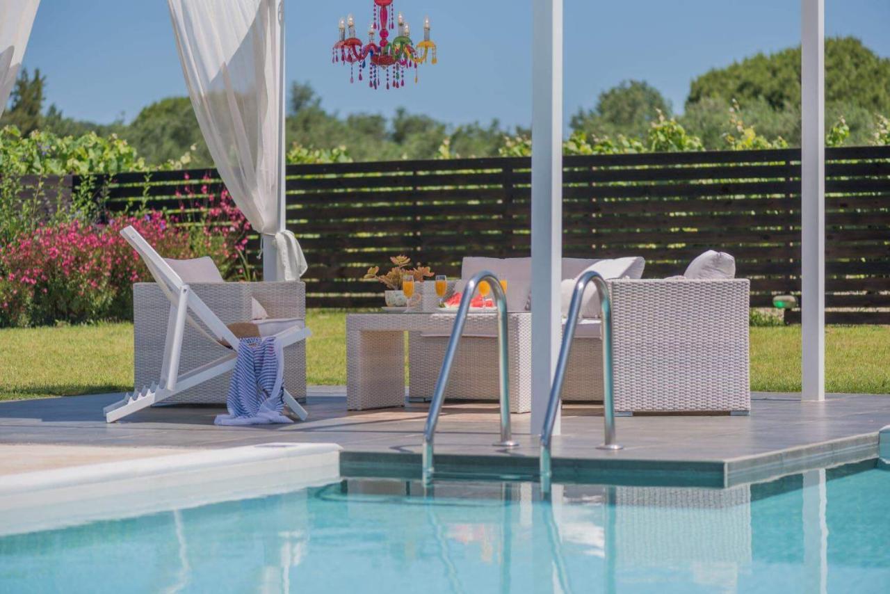 Madini Luxury Villa With Private Heated Pool Vanato Esterno foto