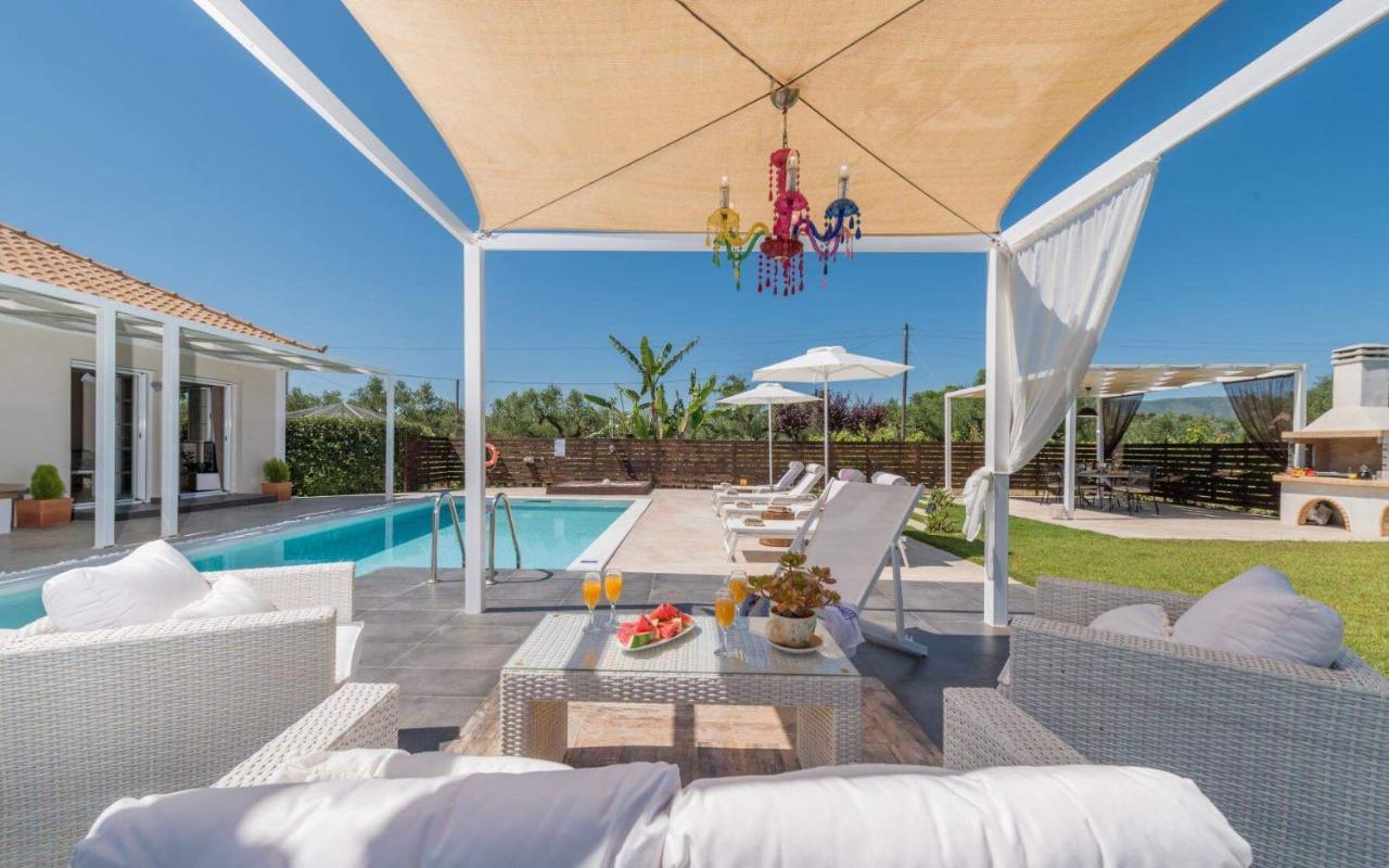 Madini Luxury Villa With Private Heated Pool Vanato Esterno foto